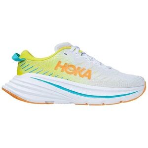 Hoka Men’s Bondi X Size 10.5D White/Yellow